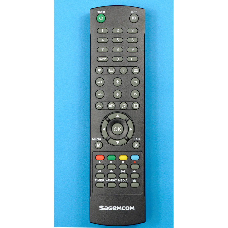 SagemCom Twin 830T HD - Télécommande