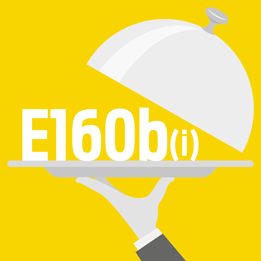 E160b(i) Bixine de rocou - 