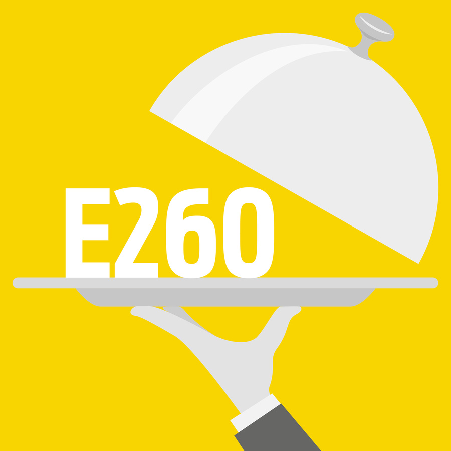 E260 Acide acétique, Acide éthanoïque