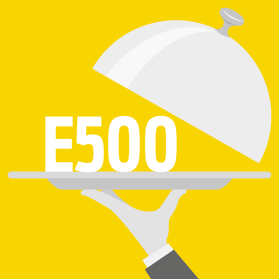 E500 Carbonates de sodium - 