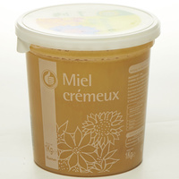 Pouce levé (Auchan) Miel de fleurs crémeux (*1*)