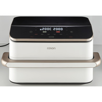 Cosori DualBlaze Twinfry 10L Ceramic Blanc - Vue de face