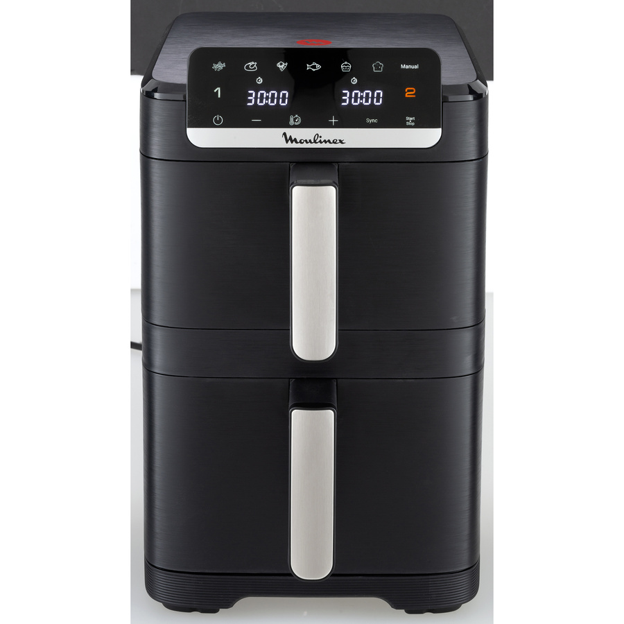 Moulinex Easy Fry Crispy Stack 10L - Vue de face