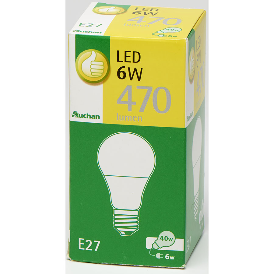 Auchan Pouce LED 6W 470 lumens