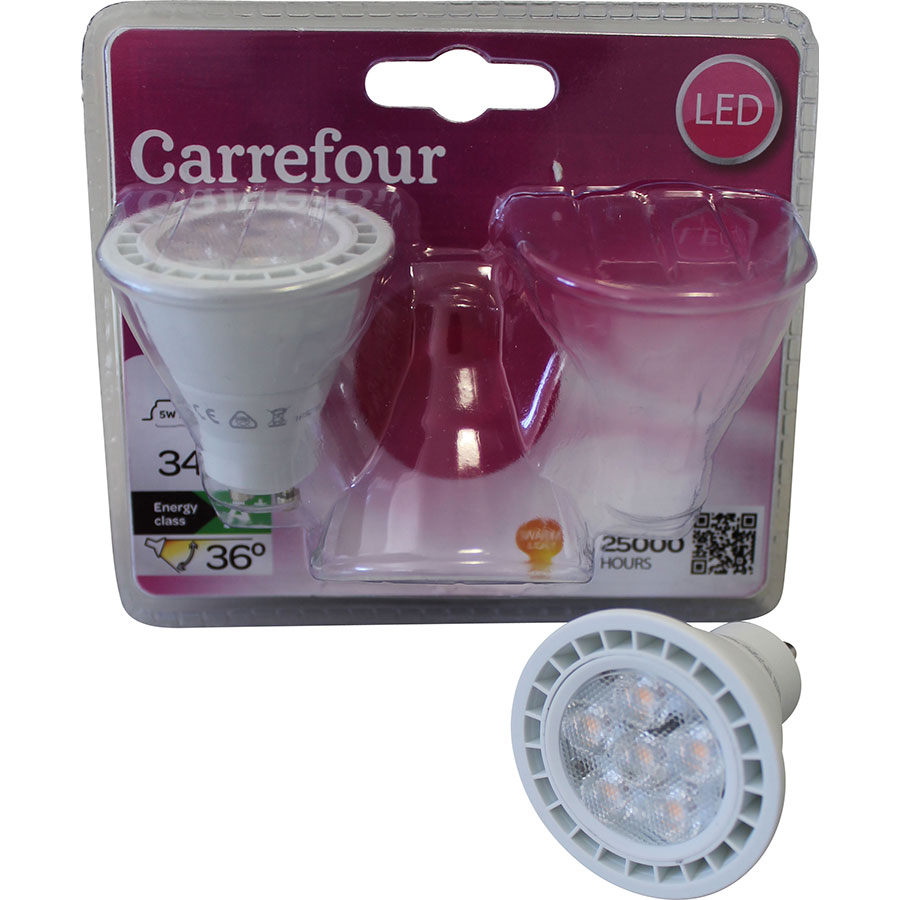 Carrefour GU10 345 lm (x3)