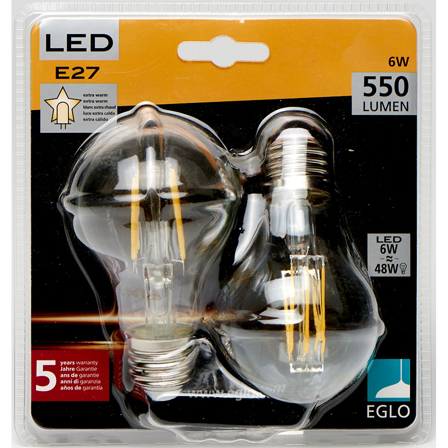 Eglo LED E27 Filament 550 lumen