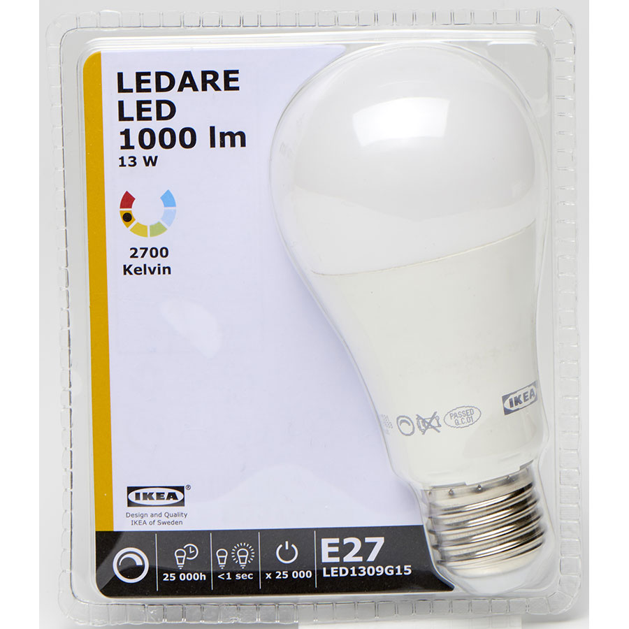 Ikea LEDARE LED 1000 lumens 002.574.82