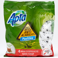 Apta (Intermarché) 20 pastilles antimites antiacariens parfum pin