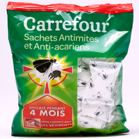Carrefour 24 sachets antimites et antiacariens