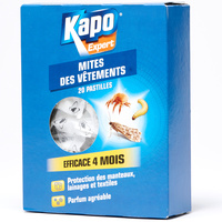 Kapo Expert 20 pastilles mites des vêtements