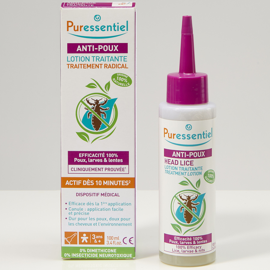 Puressentiel Anti-poux lotion traitante traitement radical