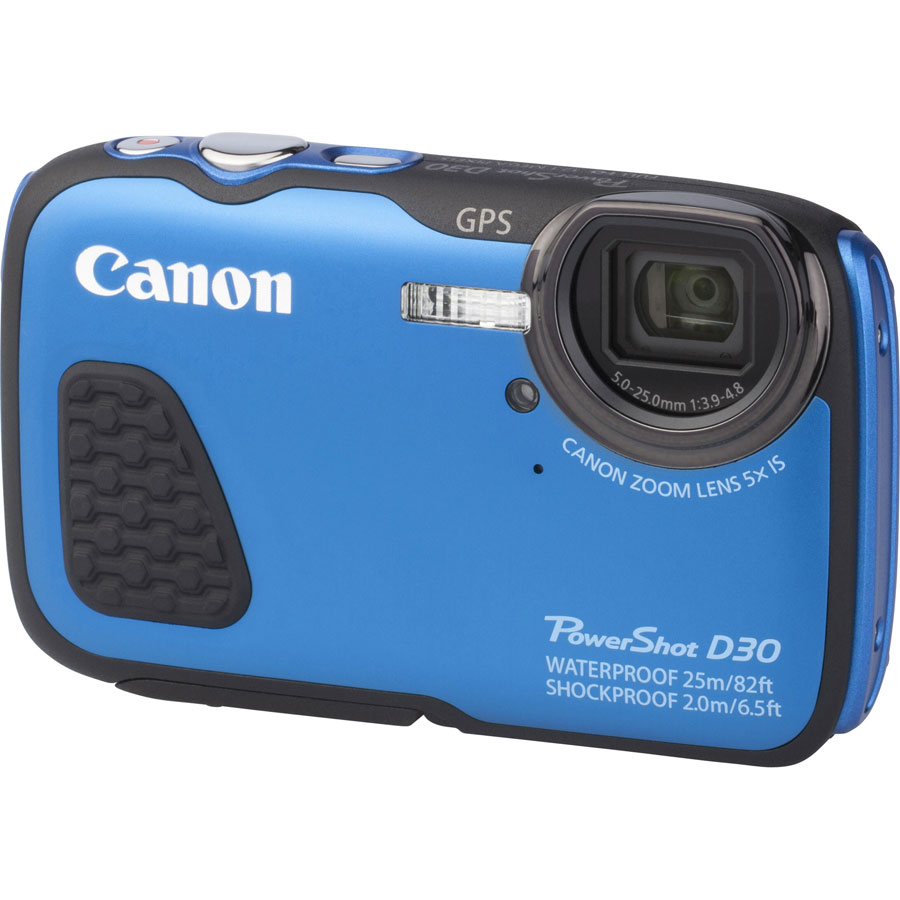 Canon PowerShot D30 - Vue principale