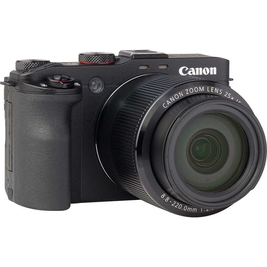 Canon PowerShot G3 X - Vue de 3/4 vers la droite
