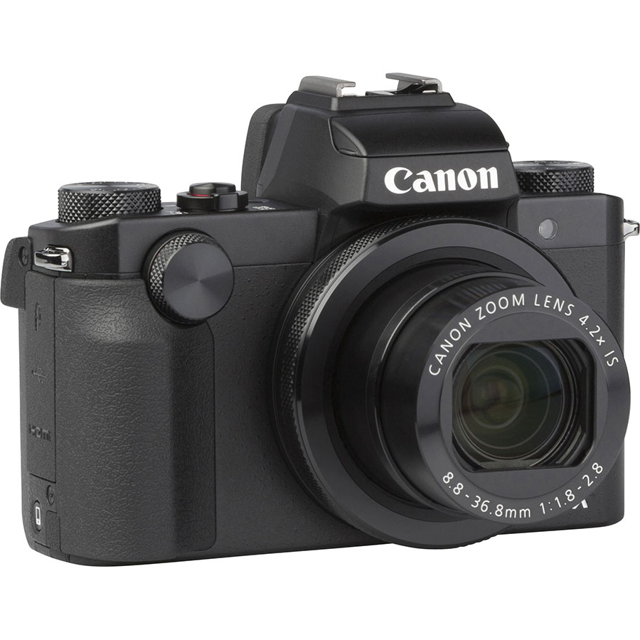 Canon PowerShot G5 X - Vue de 3/4 vers la droite