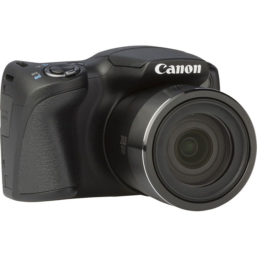 Canon PowerShot SX420 IS - Vue de 3/4 vers la droite