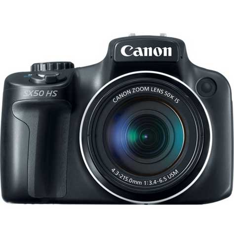 Canon PowerShot SX50 HS - Vue principale