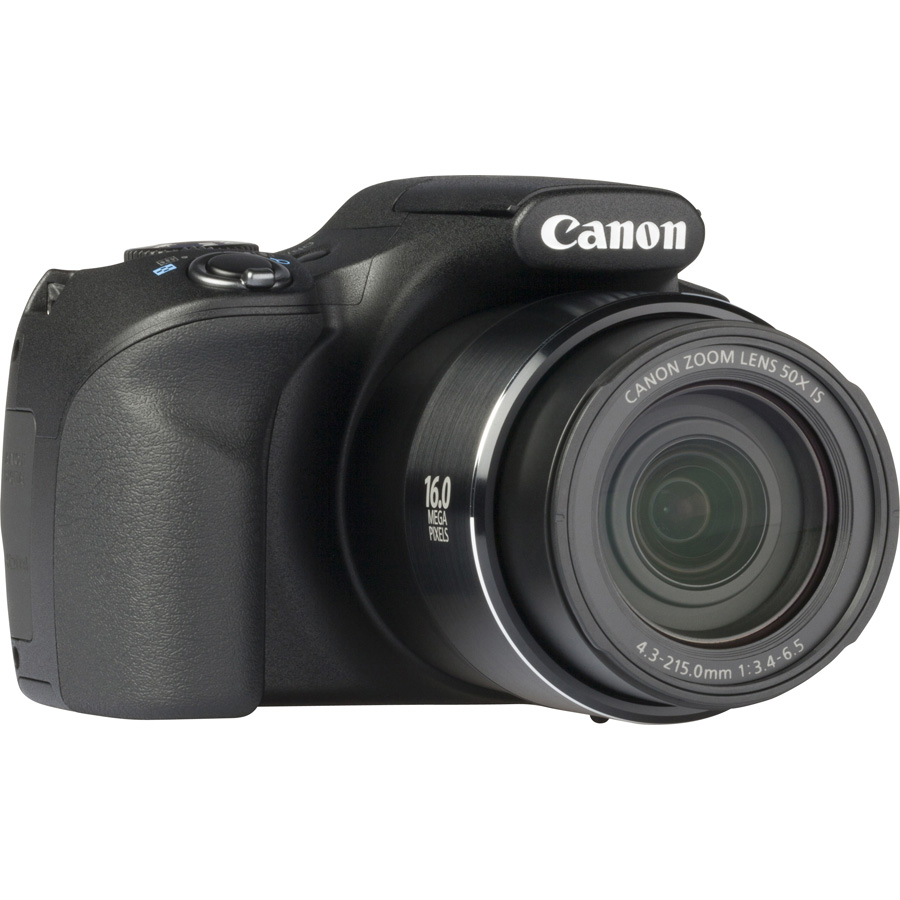 Canon PowerShot SX530 HS - Vue de 3/4 vers la droite