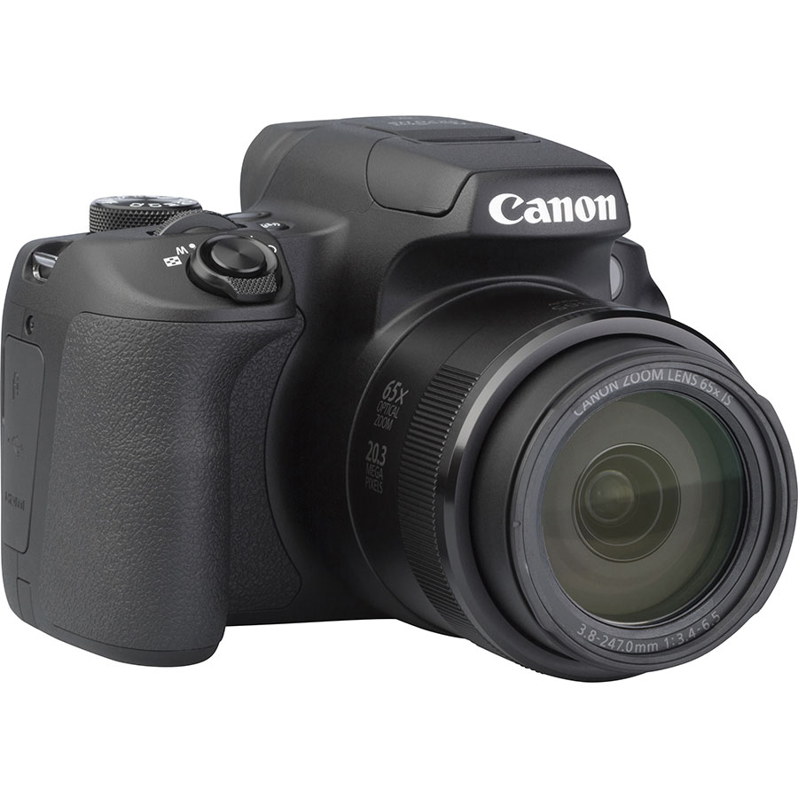 Canon PowerShot SX70 HS - Vue de 3/4 vers la droite