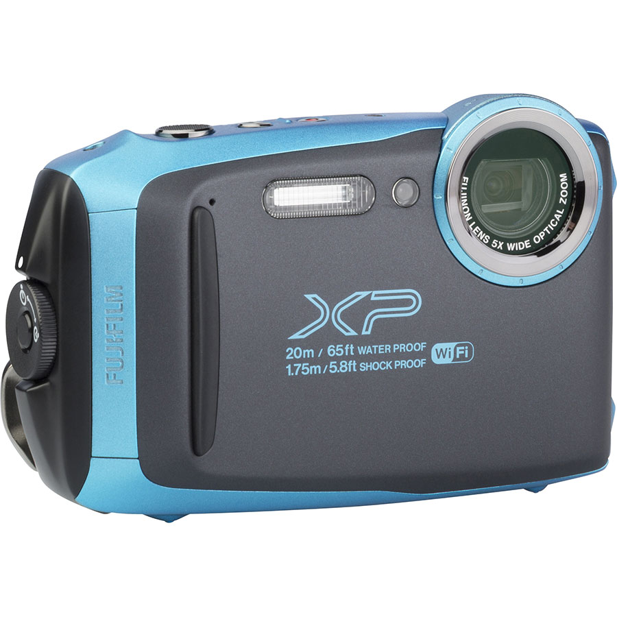 Fujifilm FinePix XP130 - Vue de 3/4 vers la droite