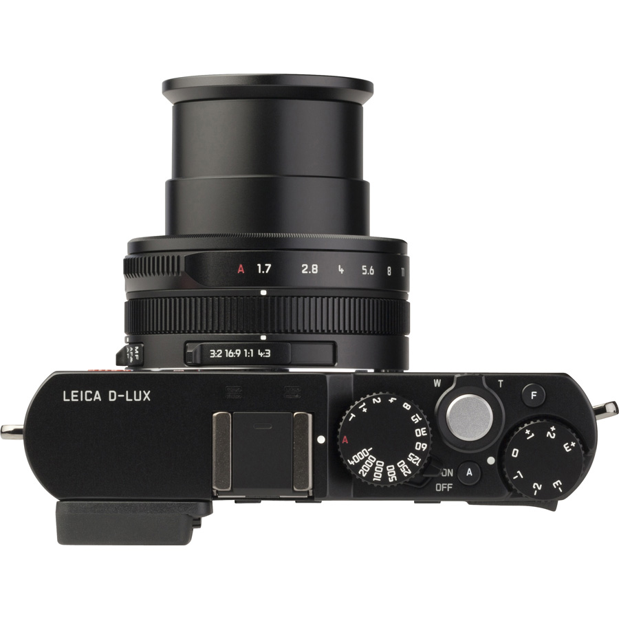 Leica D-Lux (Type 109) - Vue du dessus