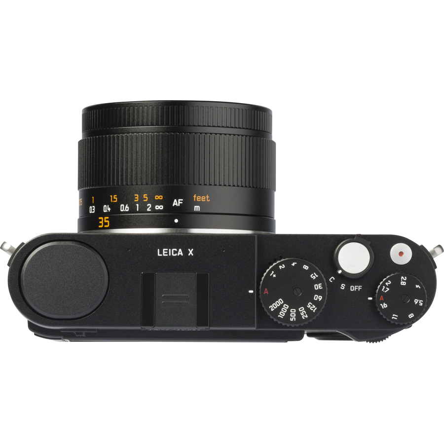 Leica X (Type 113) - Vue du dessus
