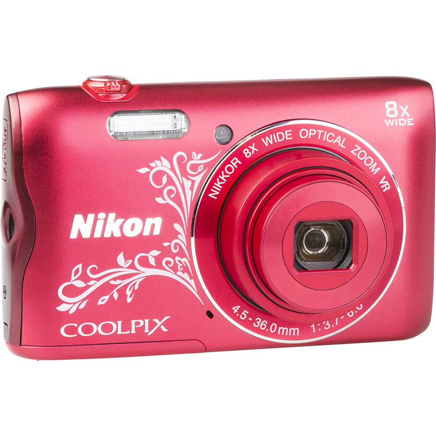 Nikon Coolpix A300 - Vue de 3/4 vers la droite