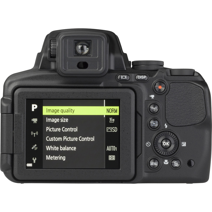 Nikon Coolpix P900 - Vue de dos