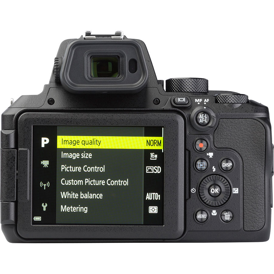 Nikon Coolpix P950 - Vue de dos