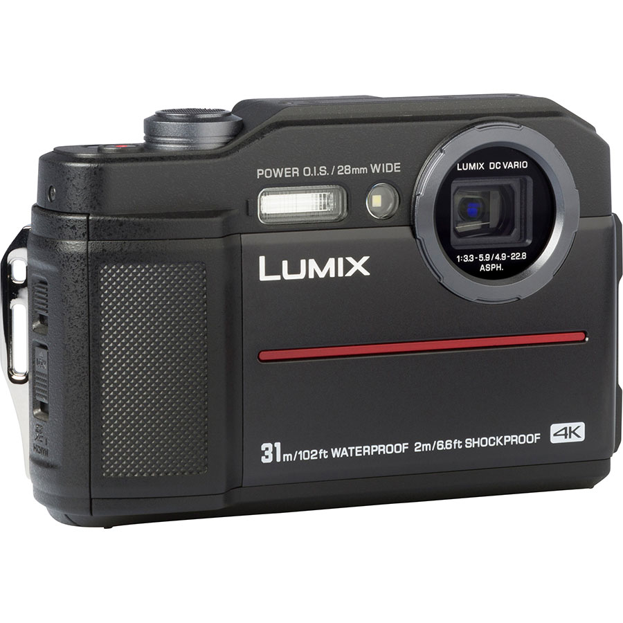 Panasonic Lumix DC-FT7 - Vue de 3/4 vers la droite