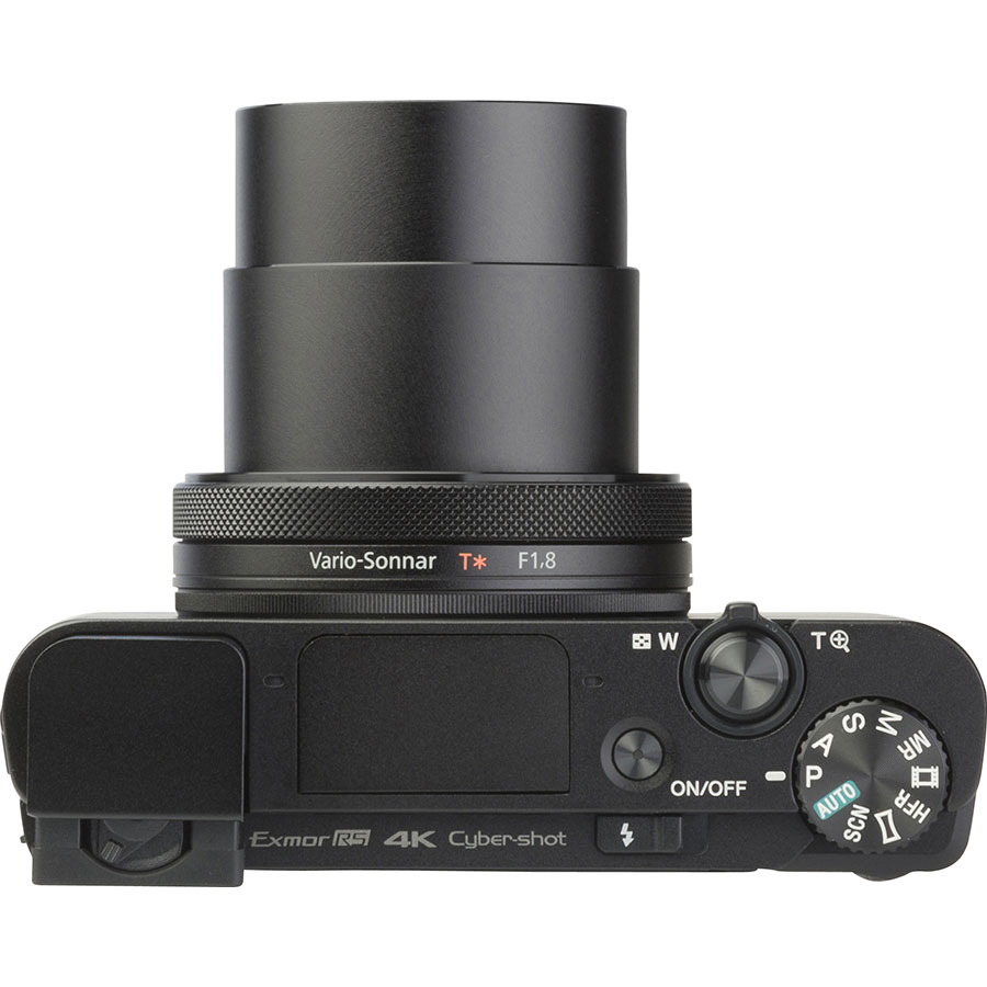 Sony Cyber-Shot DSC-RX100M5 - Vue du dessus