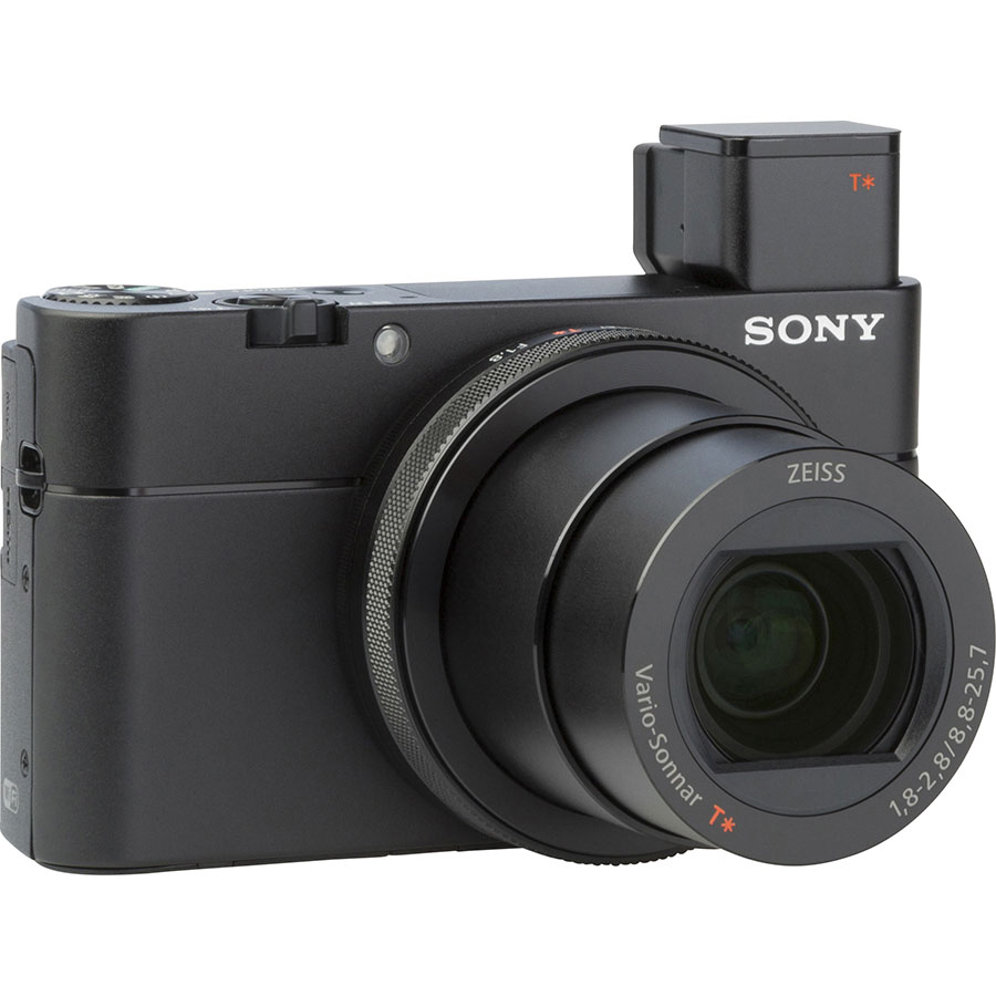 Sony Cyber-Shot DSC-RX100M5 - Vue de 3/4 vers la droite