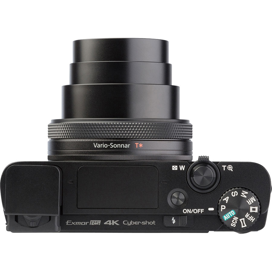 Sony Cyber-Shot DSC-RX100M6 - Vue du dessus