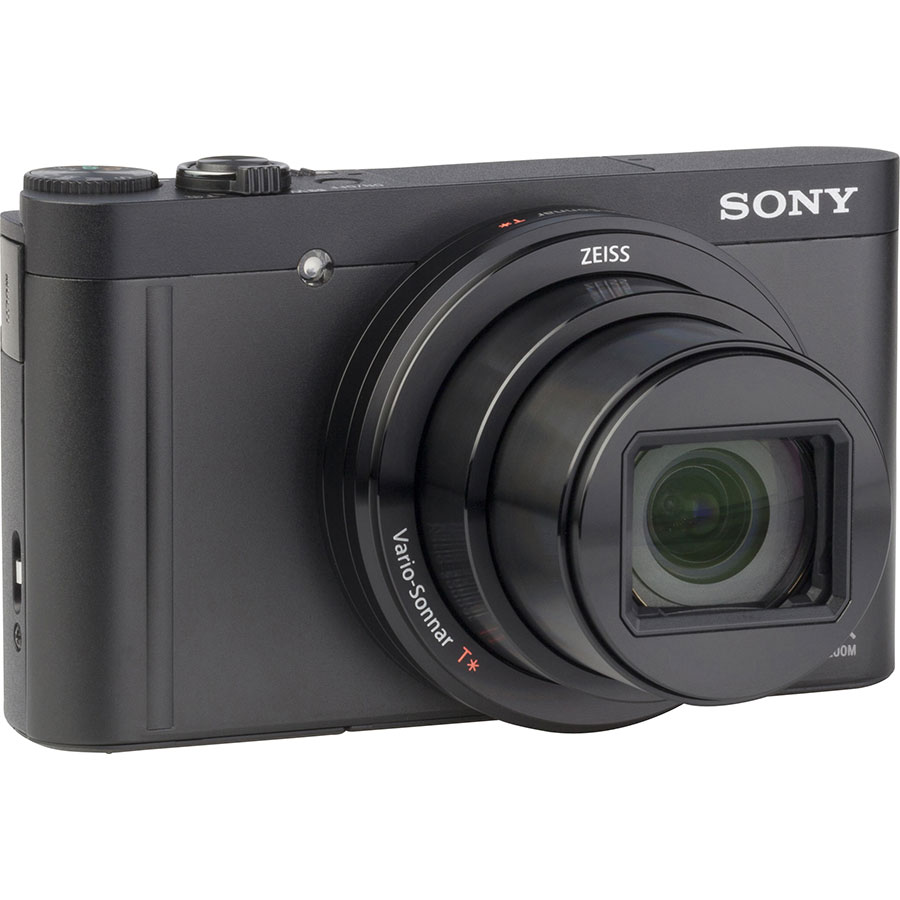 Sony Cyber-Shot DSC-WX500 - Vue de 3/4 vers la droite
