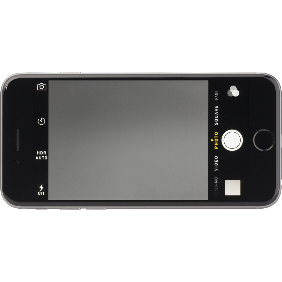 Apple iPhone 6 - Ecran de commandes de la fonction appareil photo