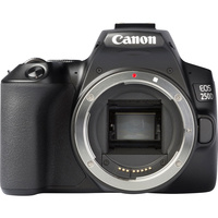 Canon EOS 250D + EF-S 18-135 mm IS STM - Vue de face sans objectif
