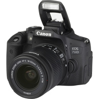 Canon EOS 750D + EF-S 18-55 mm IS STM
- Vue principale