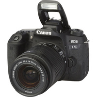 Canon EOS 77D + EF-S 18-55 mm IS STM
- Vue principale
