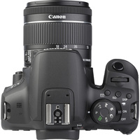 Canon EOS 850D + EF-S 18-55 mm IS STM - Vue de dessus