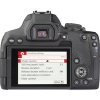 Canon EOS 850D + EF-S 18-55 mm IS STM - Vue de dos