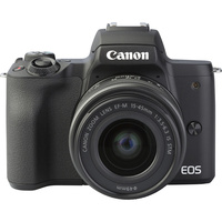 Canon EOS M50 Mark II + EF-M 15-45 mm IS STM - Autre vue de face