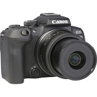 Canon EOS R10 + RF-S 18-45 mm IS STM - Vue de 3/4 vers la droite
