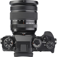 Fujifilm X-T4 + Fujinon Super EBC XF 16-80 mm R OIS WR - Vue de dessus