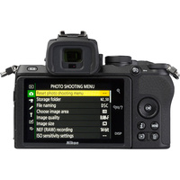 Nikon Z50 + Nikkor Z DX 16-50 mm VR - Vue de dos