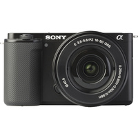 Sony ZV-E10 + E 16-50 mm PZ OSS - Vue de face
