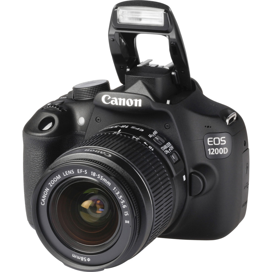 Canon EOS 1200D + EF-S 18-55 mm IS II - Vue principale