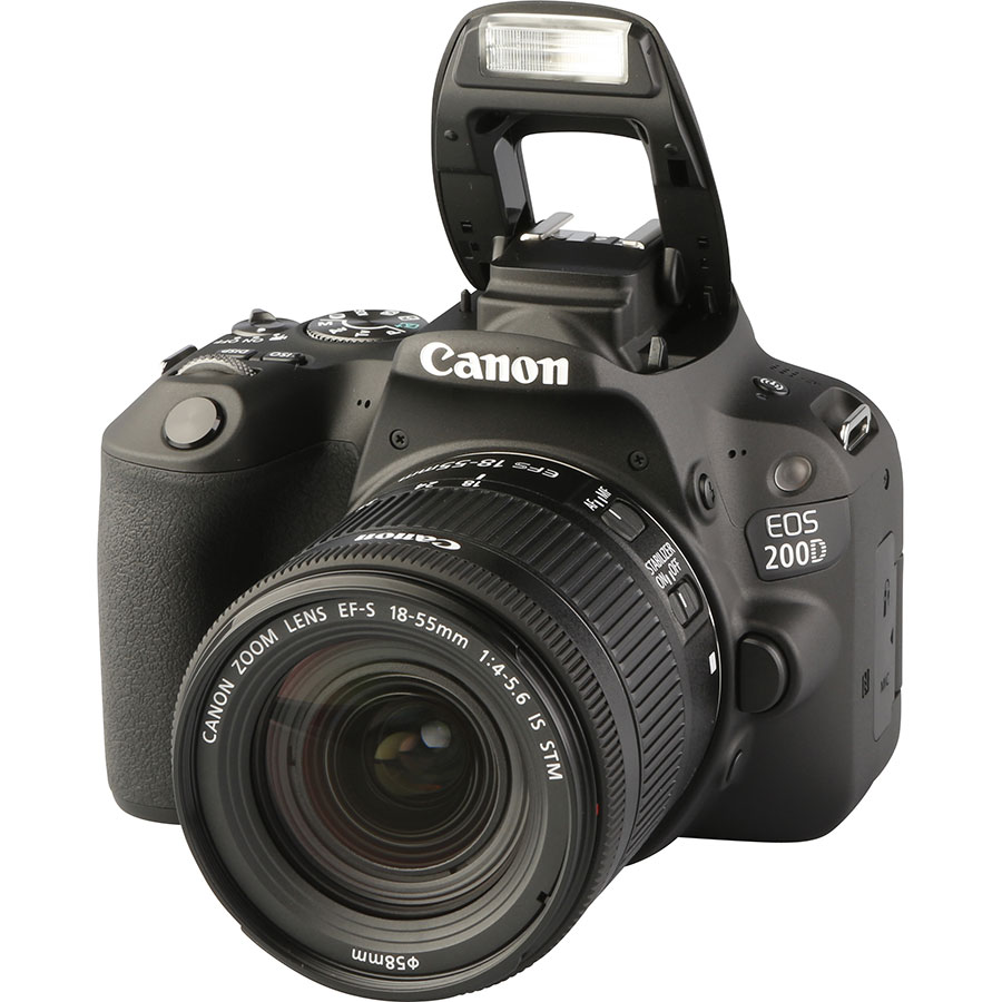 Canon EOS 200D + EF-S 18-55 mm IS STM - Vue principale