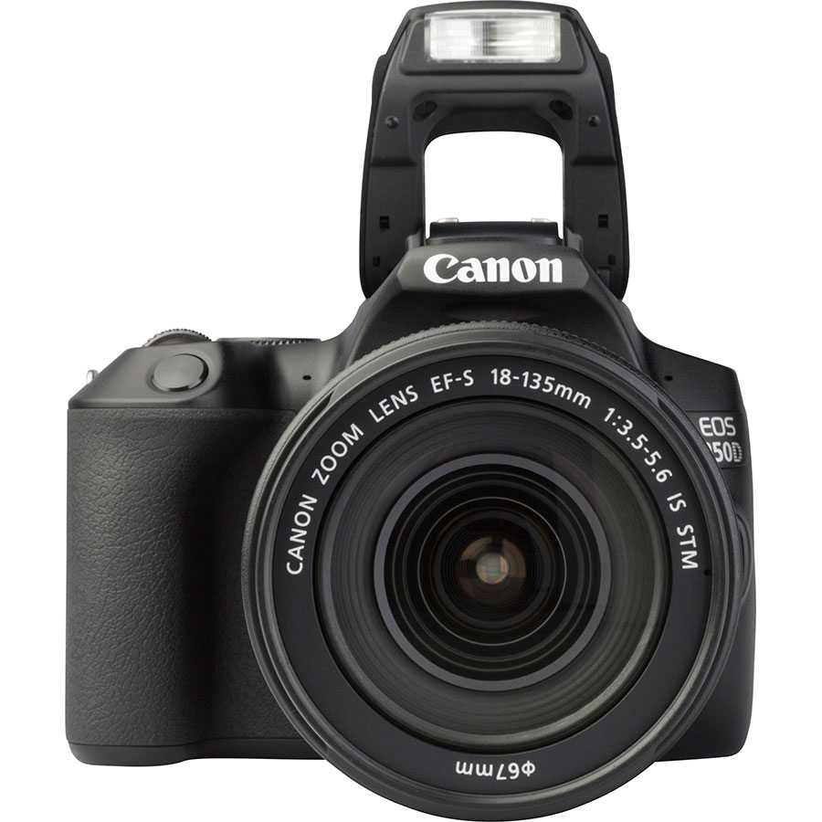 Canon EOS 250D + EF-S 18-135 mm IS STM - Vue de face