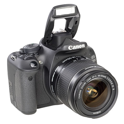 Canon EOS 600D + EF-S 18-55mm IS II - Vue principale