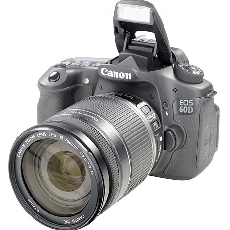 Canon EOS 60D + EF-S 18-200mm IS - Vue principale