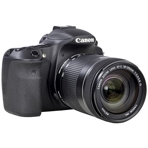 Canon EOS 60D + EF-S 18-135mm IS - Vue principale
